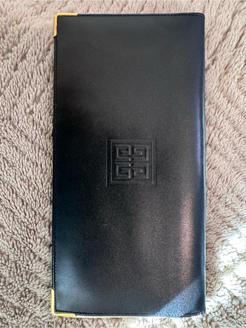 Givenchy Women’s Black Solid Logo Long Bifold Folding Wallet Spain - Picture 7 of 7